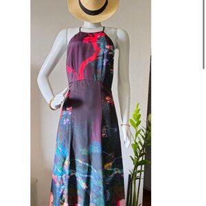 Anthropologie Moulinette Soeurs Ladies Candice Floral Maxi Dress Size 6